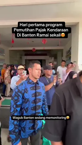 Ayo Warga Banten, segera merapat ke Samsat terdekat!!!!! #dimyatinatakusumah #wakilgubernurbanten #pemutihanpajak #pajak #banten #fypage 