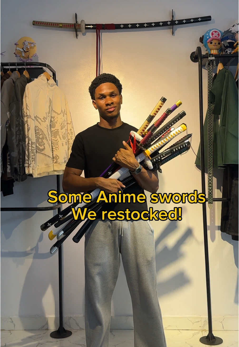 Anime Metal swords available to shop 🥳 Price : 100,000NGN🫡 Link in bio to shop🙏  #katana #animeswords #animemerch #fyp #fypシ゚ #viral 