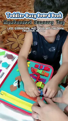 Gusto niyo bang mabawasan ang screen time ng inyong mga anak?  #habitatgrowth #sensoryproeducationalactivebook #learnthroughplay 