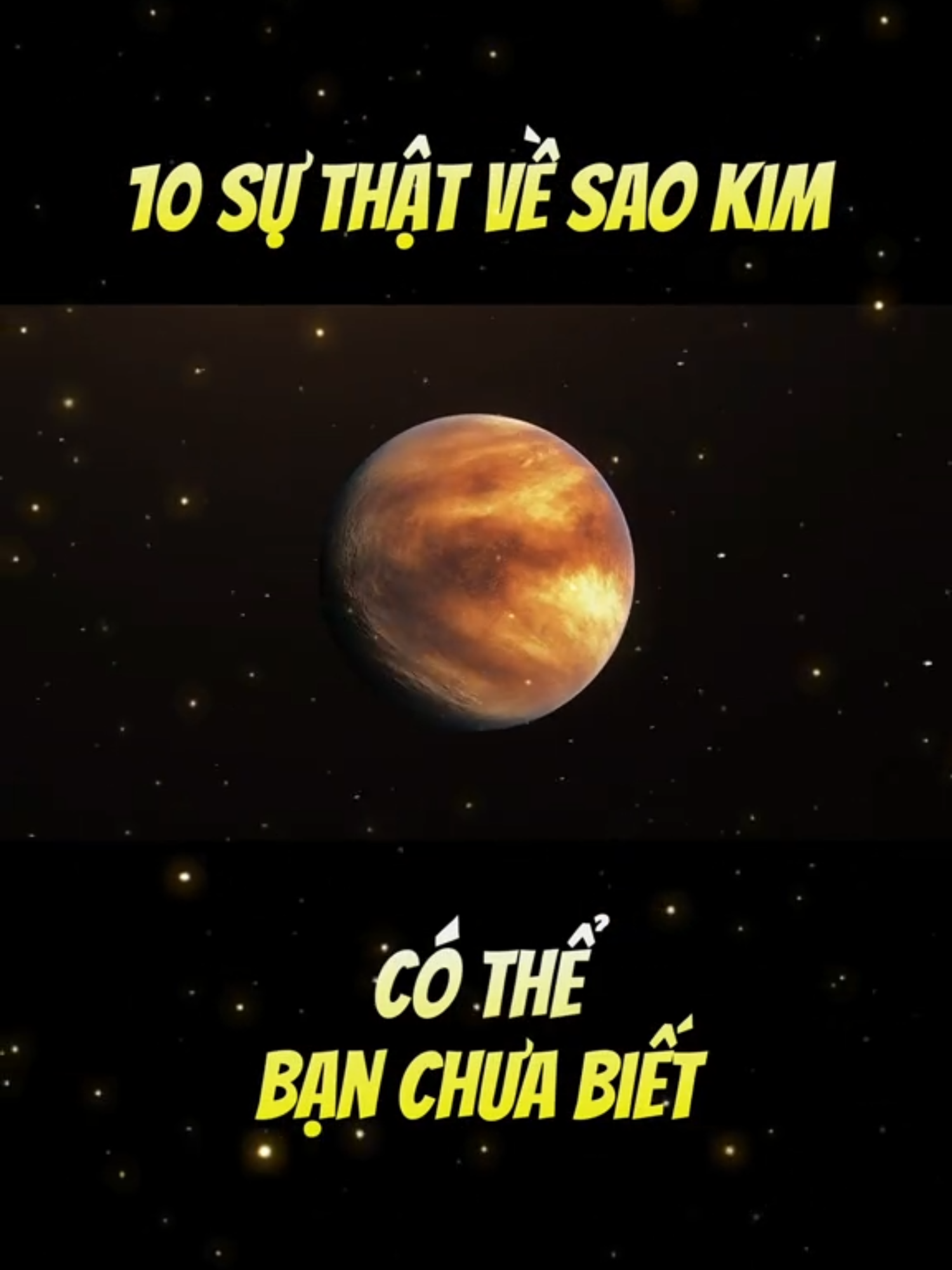 10 sự thật thú vị về Sao Kim có thể bạn chưa biết #trending #space #venus 