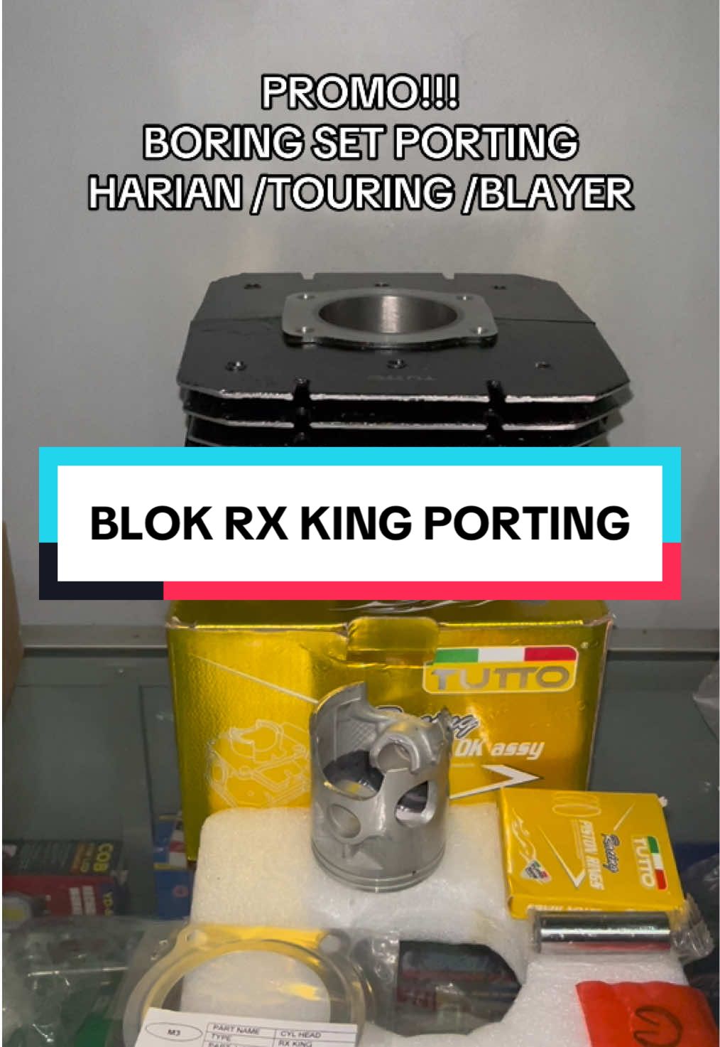 blok tutto racing sudah porting HARIAN TOURING SEMI RACING SPEK BLAYER paket komplit ,piston kitt Rxking-rxs-rxk #rxking #rxkingindonesia #murahnikmatlezat #rxking135cc #rxkingnusantara 