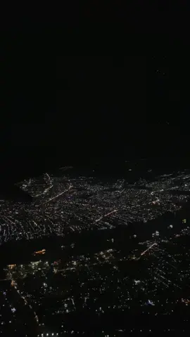 City lights Pontianak flying with @Super Air Jet (YIA-PNK) #citylights #windowseat #nightflight #travel #pontianak #fypシ゚ 