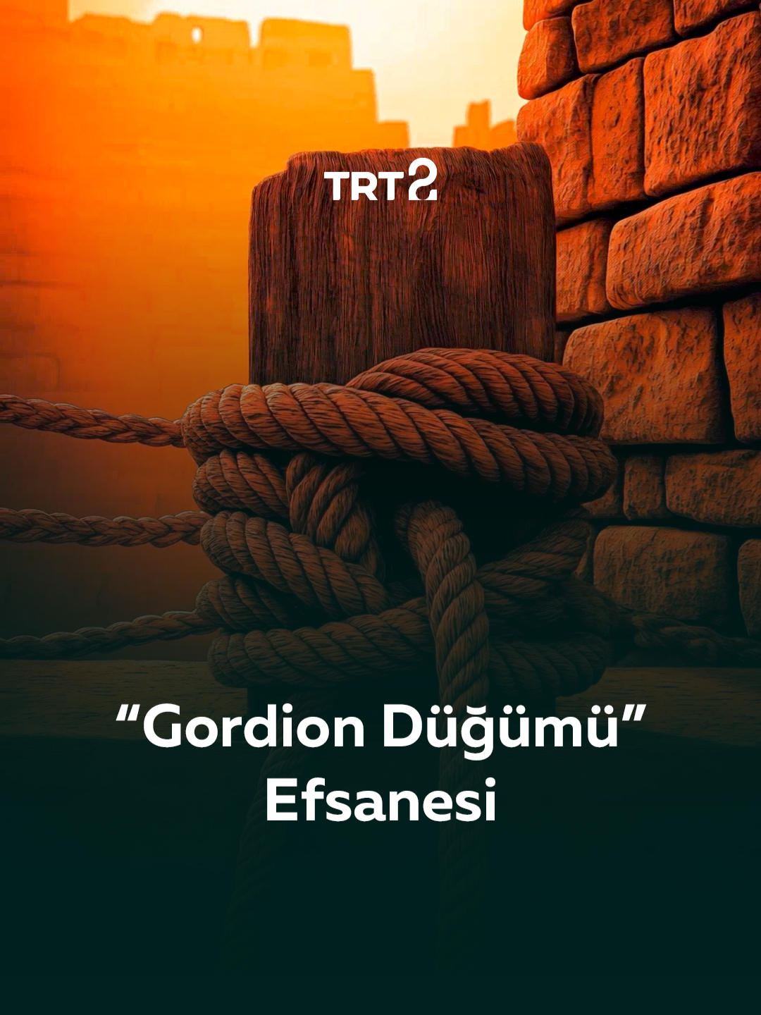 Bu efsaneyi biliyor muydun? 👀 ✨ Midas Antik Kenti’ni ziyaret eden arkeolog Ümit Işın, “Gordion düğümü” efsanesini anlatıyor. 🏛️ #kültür #sanat #neizlesem #trt2 #midas #gordiondüğümü