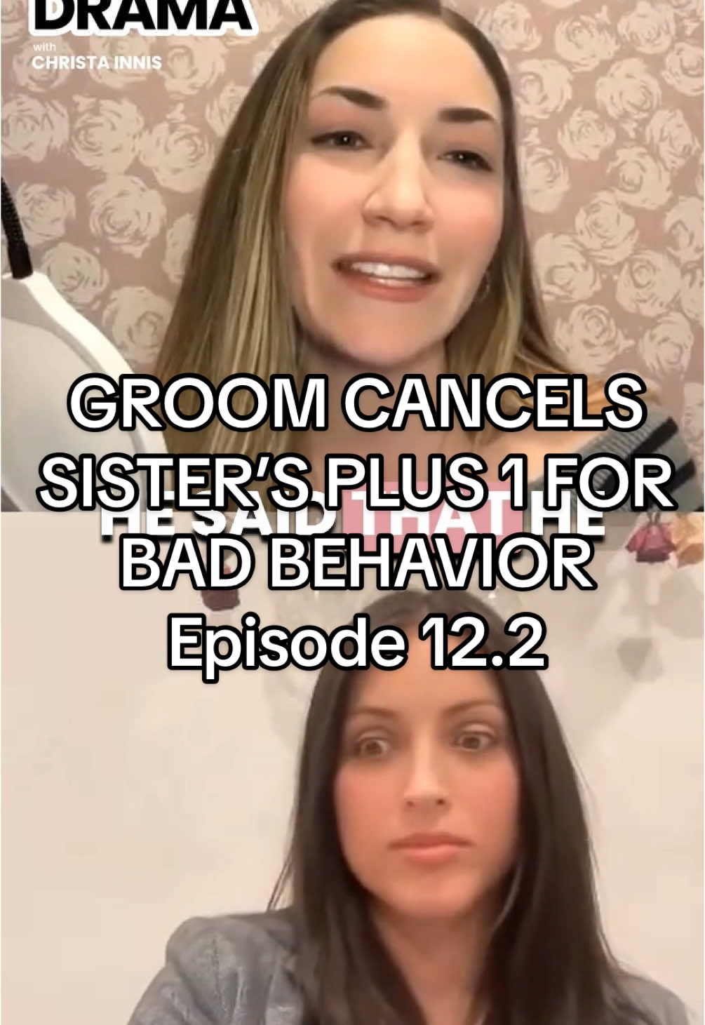 ICYMI: Episode 12 of Here Comes the Drama with my best friend, Ivette, is out now! Imagine getting your plus one revoked. This was because apparently, bringing her boyfriend to a wedding is 