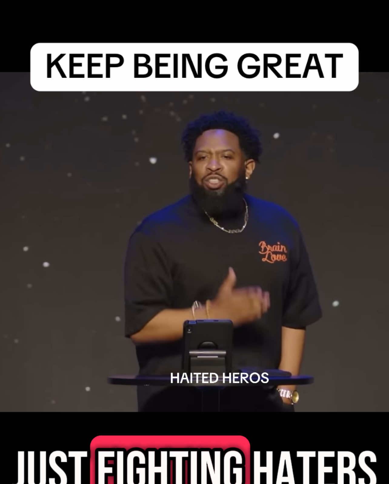 Your uniqueness and ability to overcome challenges constantly is why haters are mad. The fact that you’re anointed and WILL do great things is why they will STAY mad✊🏾 Be Great, let’m Hate!   #newday #motivation  #personalgrowth #Love #viralvideo #upliftingmessage #successmindset #fyp  #goodvibes #author #inspiration #encouragement #Haitedheros #letsgoGod @Pastormikejr 