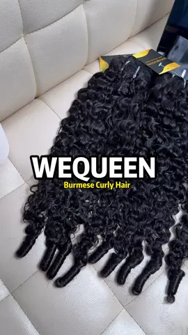 no shade but these bundles way better then those other”viral” ones!#hairbundles #hair #wequeen #tiktokshop #foryoupage #foryou #blackgirl #tiktokshopfinds #viral #burmesecurly #wequeenhair 