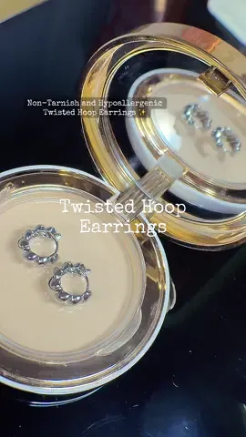 Non-Tarnish and Hypoallergenic Hoop Earrings. #nontarnish #hypoallergienic #silver #silverearrings #hoopearrings #nonfaded 