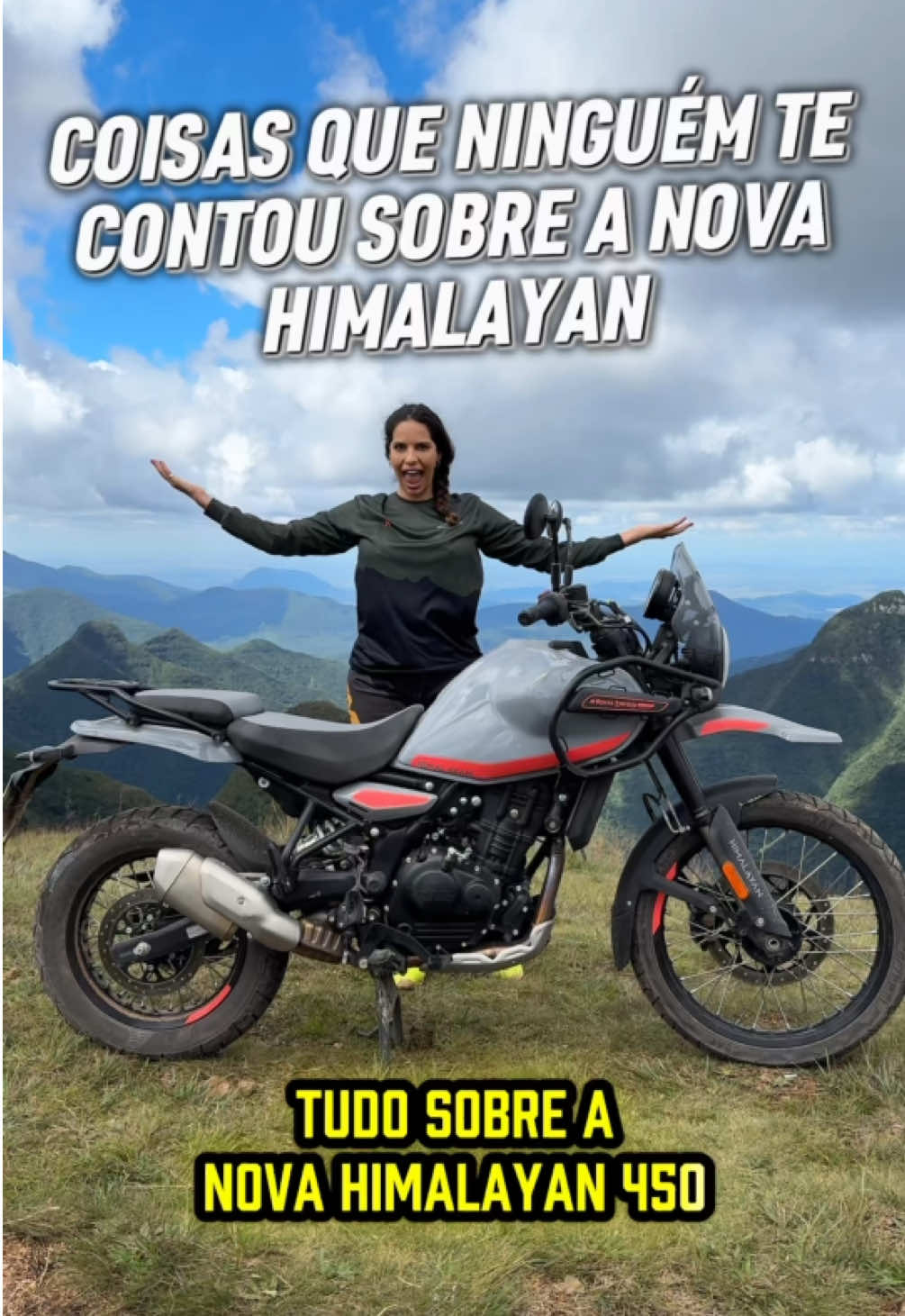Tudo que ninguém te contou sobre a nova Himalayan 450 da @Royal Enfield Brasil  #fyp #moto #duasrodas #motociclista 
