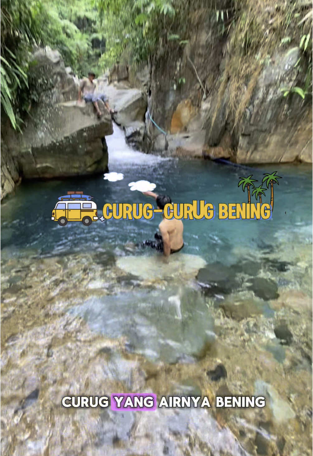 Nih aku rekomendasiin kalian cobain liburan ke curug2 bening ini wir...   #curug #curugbogor #bogor #hits #creatorsearchinsights #creator #pemula #sentul #liburan #serunyaliburan #holidays 