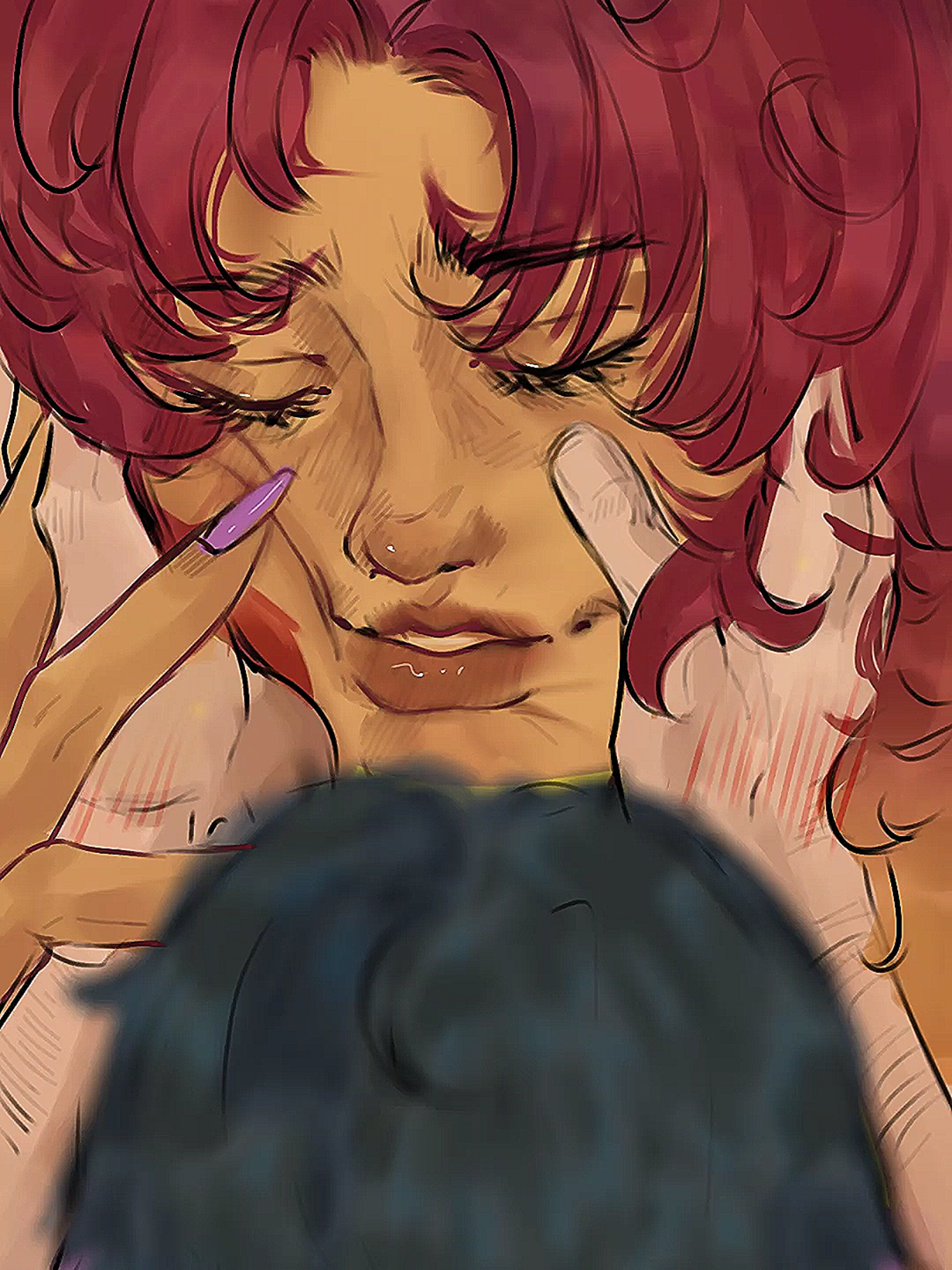 They live together in their own house on the outskirts of the city, have 3 children and 2 dogs, wdym (delusional) #starfire #starfirexrobin #nightwing #richardgrayson #nightwingandstarfire #dccomics #dc 