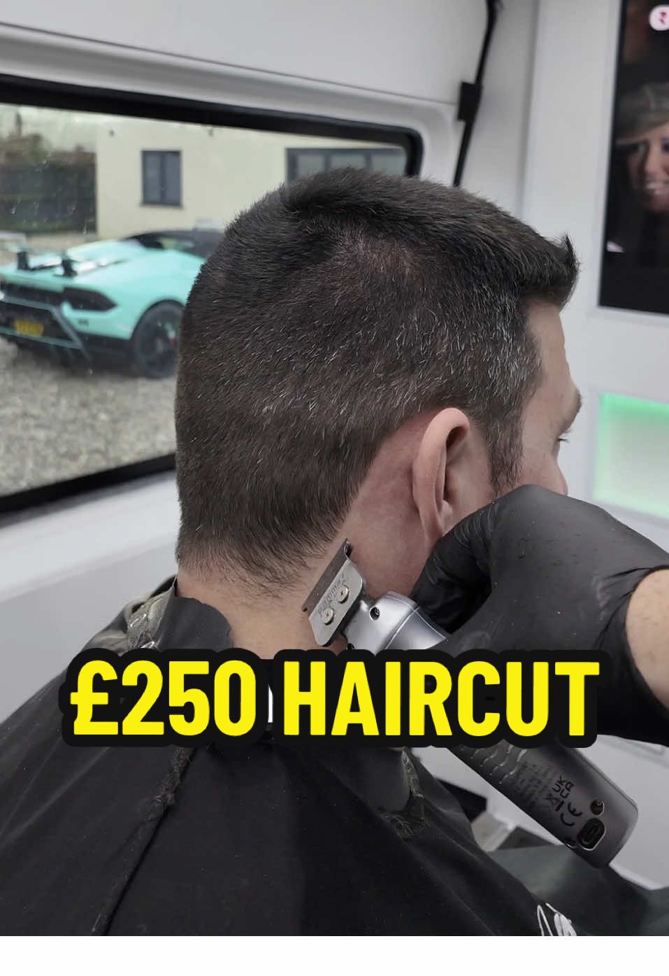 £250 For A Haircut 🤯  . #vip #mobilebarber #haircut #Vlog #barbers 