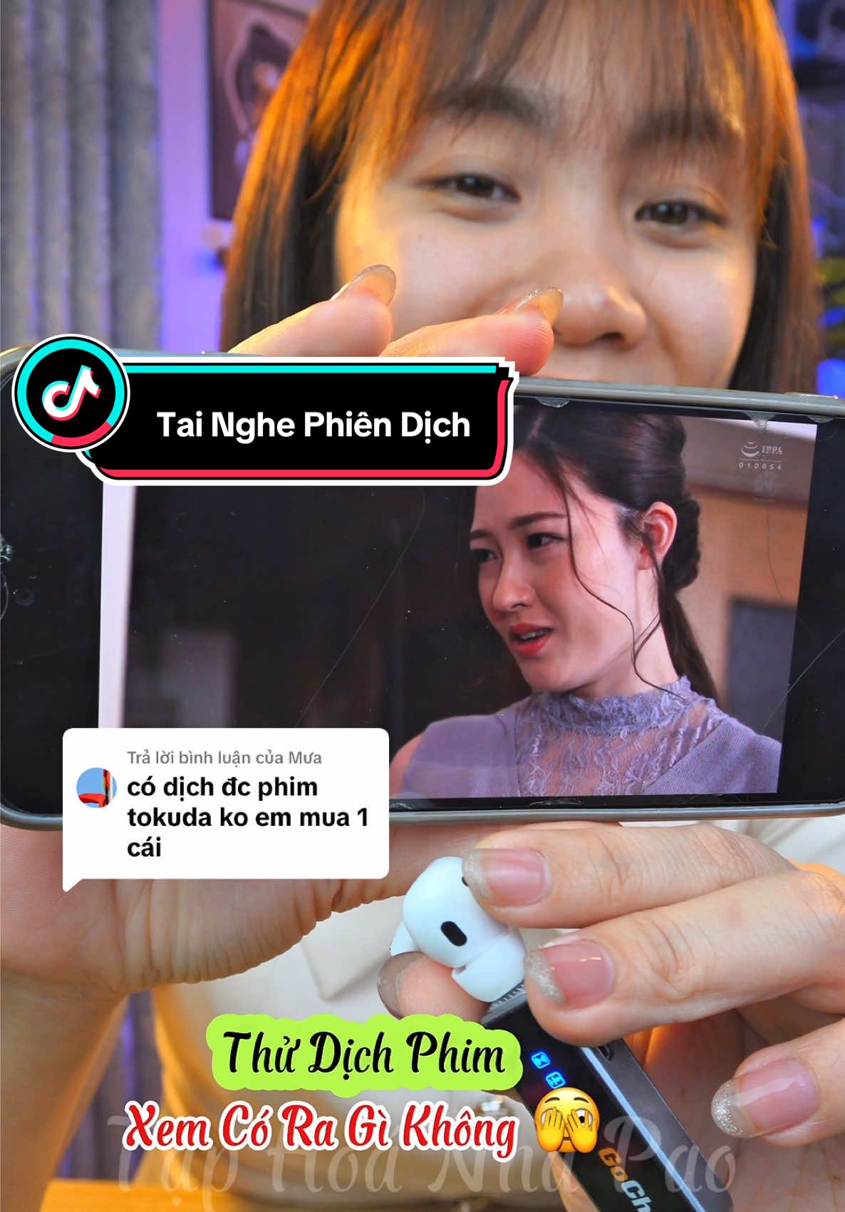Trả lời @Mưa  Tai Nghe Phiên Dịch Chính Hãng HYUNDAI #taphoanhapao #tainghe #tainghebluetooth #tainghekhongday #tainghephiendich #reviewtainghe 