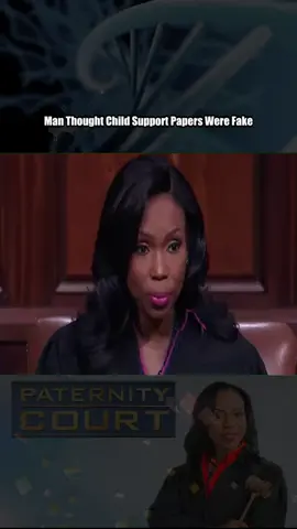 Man Thought Child Support Papers Were Fake - Part 6 #courtroomdrama #laurenlake #paternitycourt