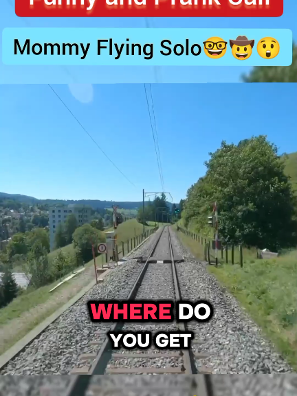 mommy flying solo prank call #prankcall #seconddateupdate #brookeandjubal #thejubalshow #funnycall #train 