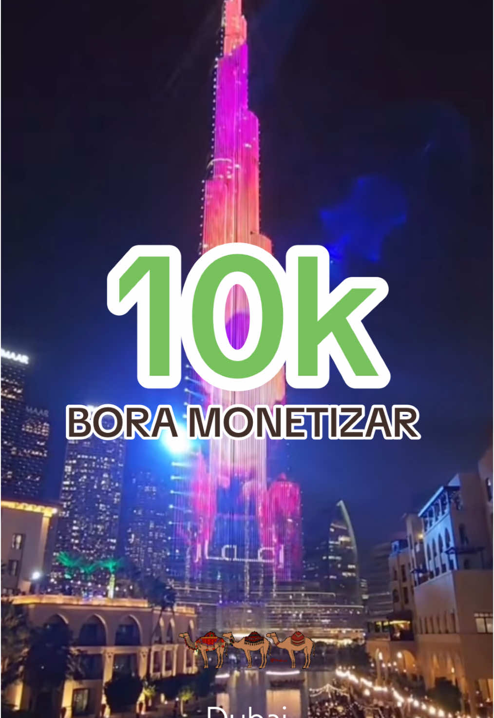 🌟🏙️ Bem-vindo a Dubai! 🇦🇪✨ A cidade onde o luxo encontra o deserto! 🏜️💎 Conheça o imponente Burj Khalifa, o prédio mais alto do mundo 🏗️, se encante com as ilhas artificiais de Palm Jumeirah 🌴 e viva experiências únicas nos souks, desertos e shoppings de tirar o fôlego! Você sonha em explorar esse paraíso futurista? ✈️🌆 #10k #moneytok #creatorsearchinsights #monetizatiktok #boramonetizar #monetizar #dubai #dubai🇦🇪 #burjkhalifa #ferias #turismo #seguidores #views #viajar #aventura #teamwork 