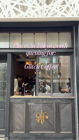 One of my favorite coffee shops in Tokyo because you can just tell everyone that works there loves their job and they truly care about their craft. If you are a coffee aficianado you are going to go love Glitch. #glitchtokyo #glitchcoffee #tokyocoffee #tokyocafe #ginza #tokyotravel #japantravel  Favorite coffee shops in Tokyo | places worth waiting in line for in Tokyo | places worth the hype in Tokyo | glitch coffee roasters 