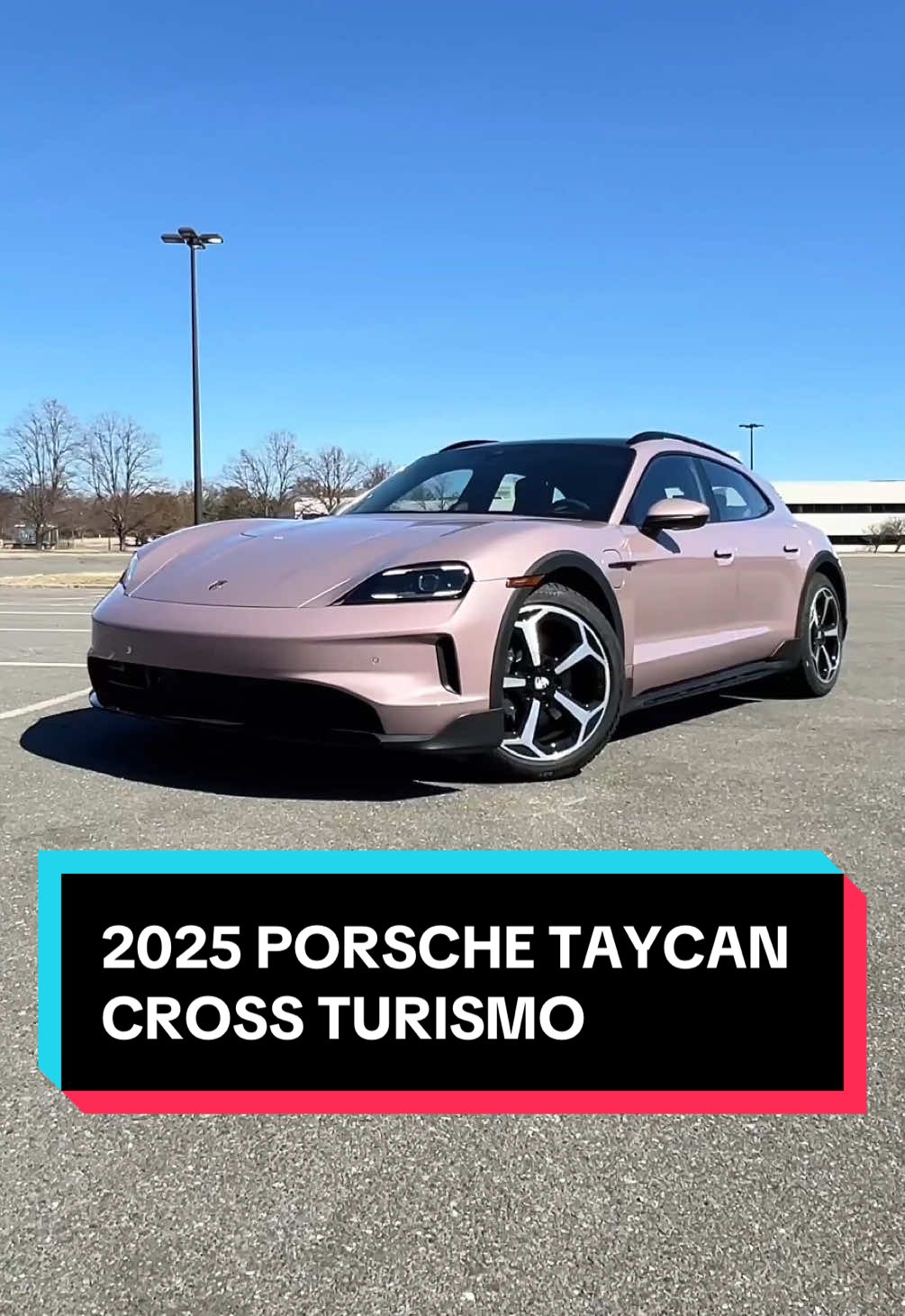 Is this Frozen Berry Porsche Taycan Cross Turismo worth $142k? #porsche #taycan #luxurycars #cartok #carcommunity #carsoftiktok
