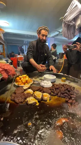 Chapli Kabab Afghanistan Most Famous and Traditional Street Food #chapli #kabab #traditional #FoodTok #streetfood 