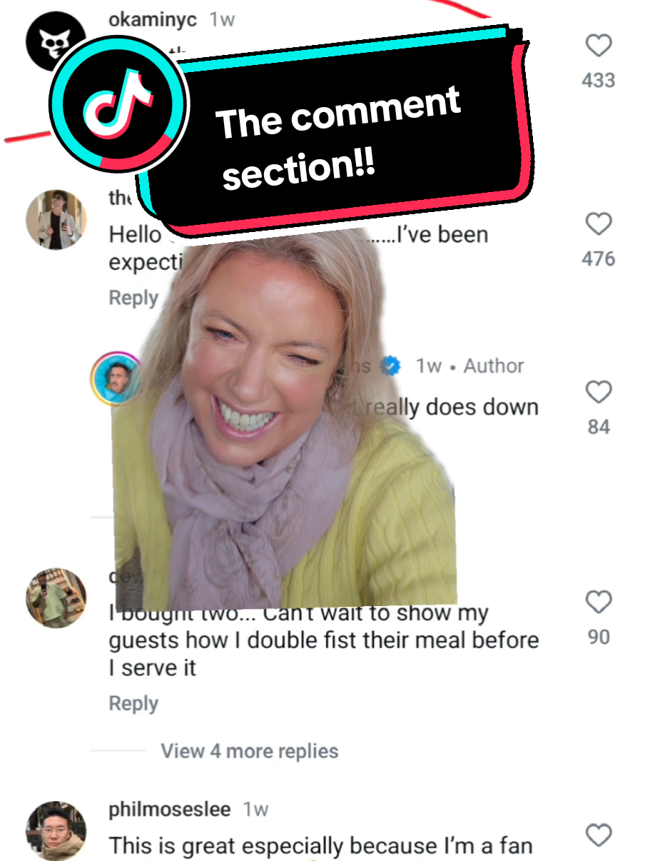 Thank you all. It's the best part of my day. Always keep sending them or take me. Just brilliant.    #thecomments  #commentsection #clarabatten 