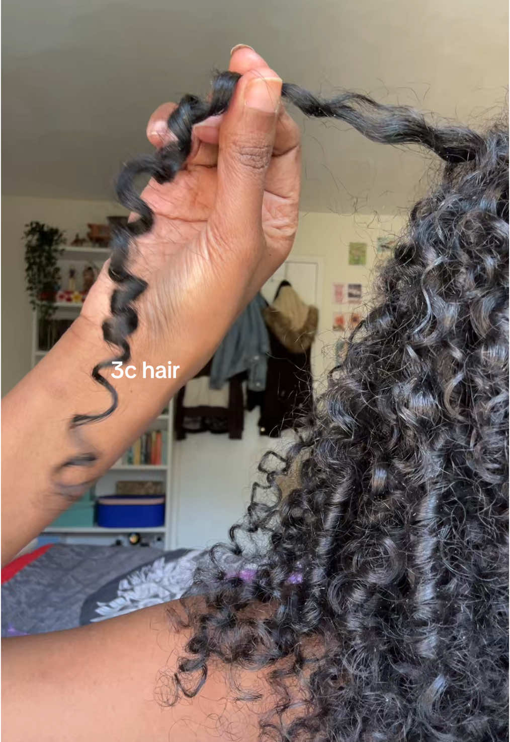 Idc what anyone says I have 3c hair #curlyhair #curls #hairtype #3chair #foryou #fypage 
