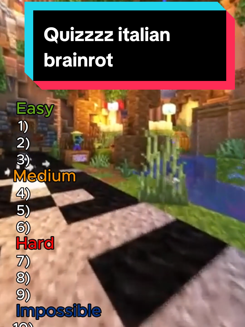 Newww quizzzzz🕴🐴☠️🤗🦅🙃#italian #brainrot #fyp #quizz 