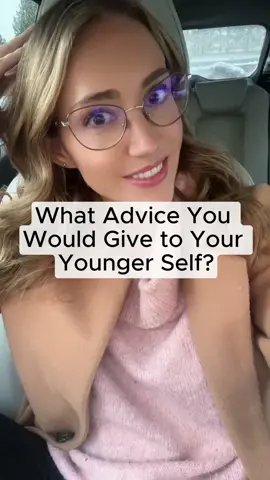 What is one piece of advice you would give your younger self? #advice #selfdevelopment #career #careeradvice #careercoach #arguing