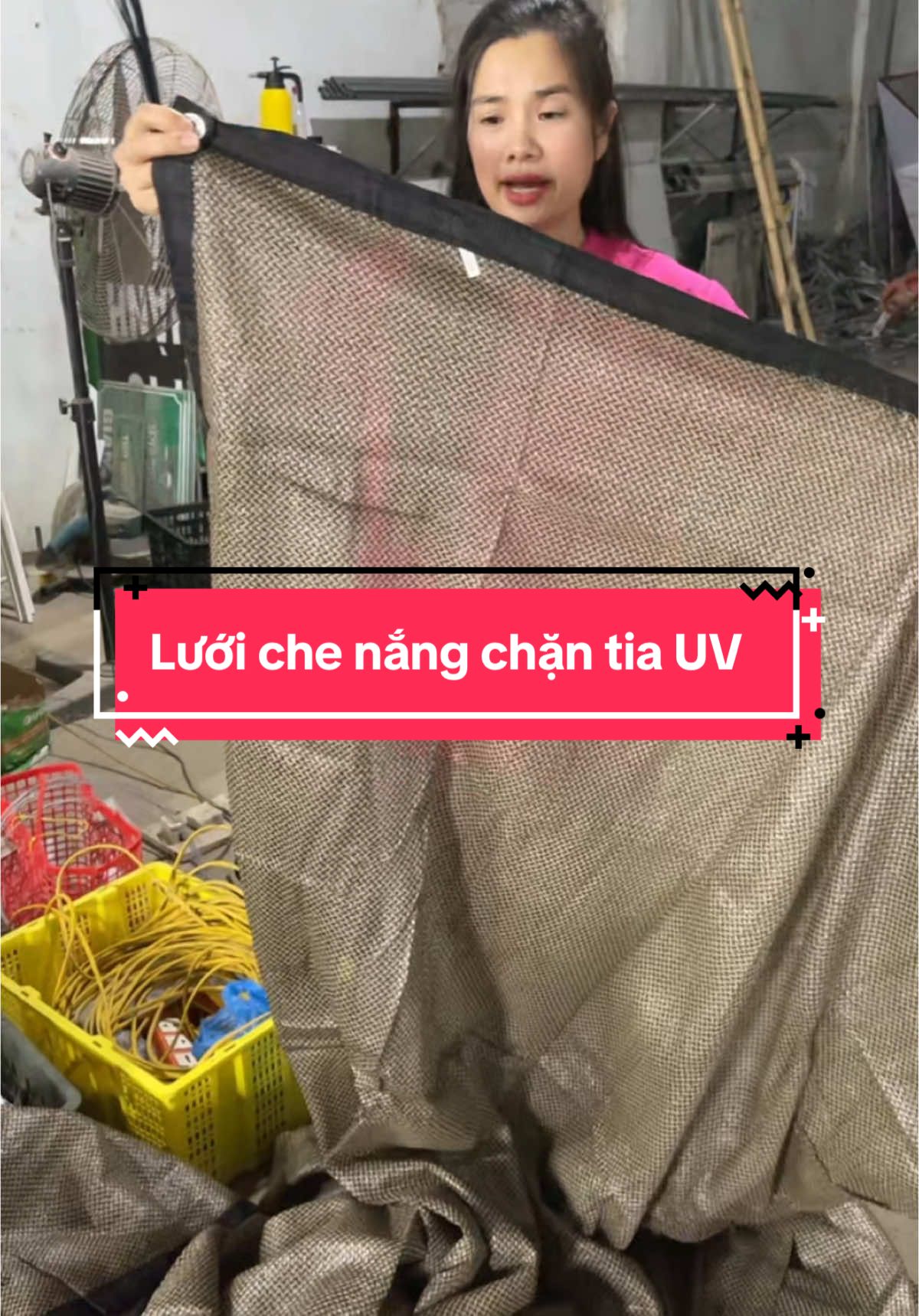 Lưới che nắng chặn tia UV #thanhmai92 #cokhi #luoichenang #luoichenangchongtiacuctim #luoiche 
