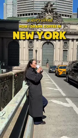A coffee in New York feels just different ☕️❤️ #coffeeaddict #newyorker #newyorklife #efdaily #efambassador   