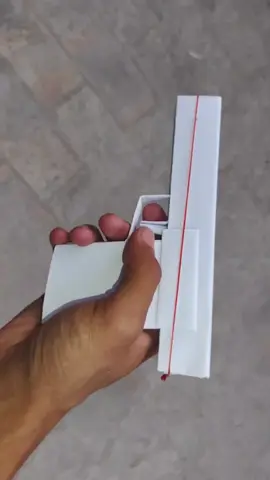 haw to make a gun shooter out of paper  handicrafts tutorial  #gun #shoot #handicraft #papercraft #DIY #fyp 