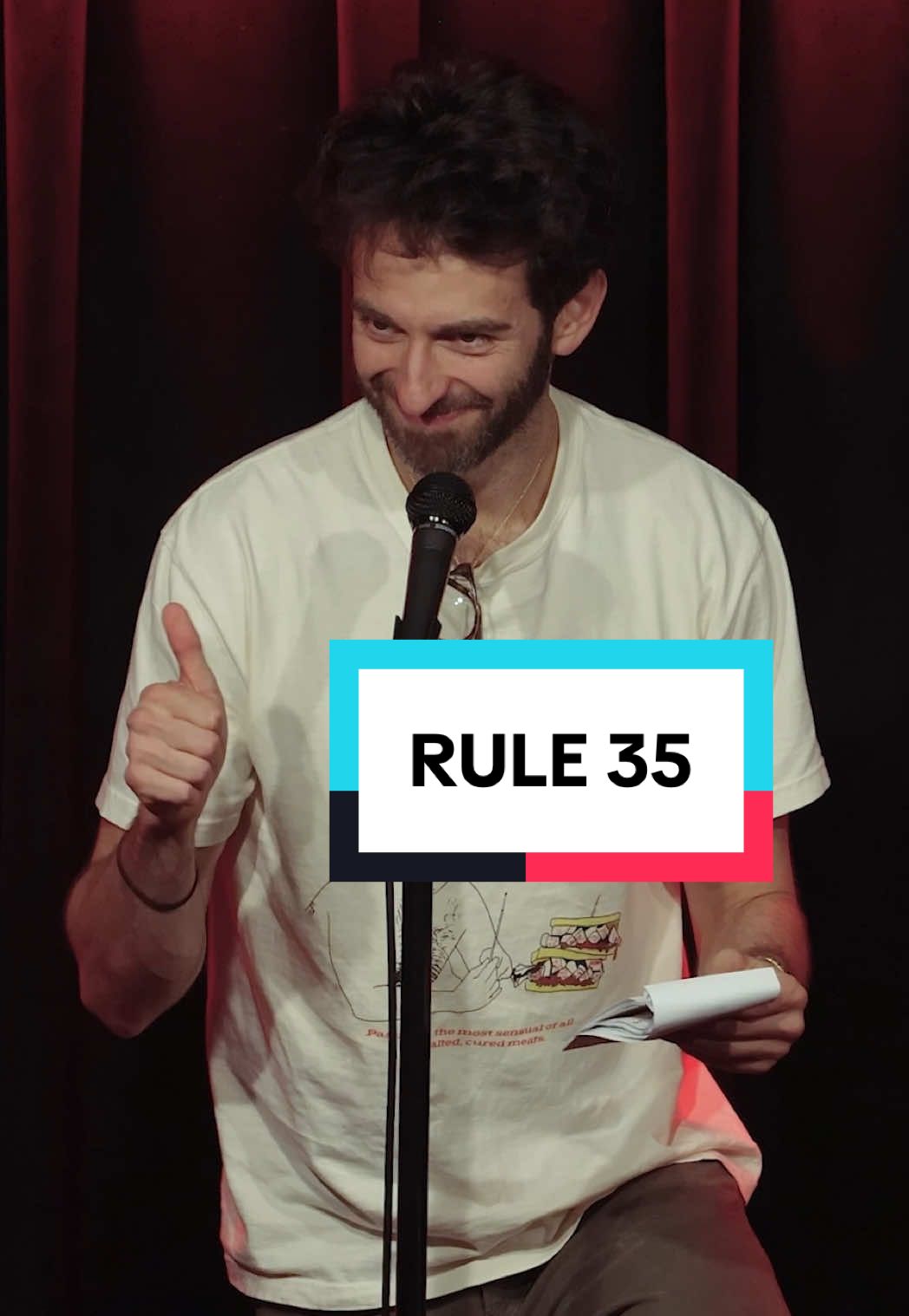 But have you heard about Rule 35 ✡️🪐🤣 #jewish #barmitzvah #standup #comedy #standupcomedy 