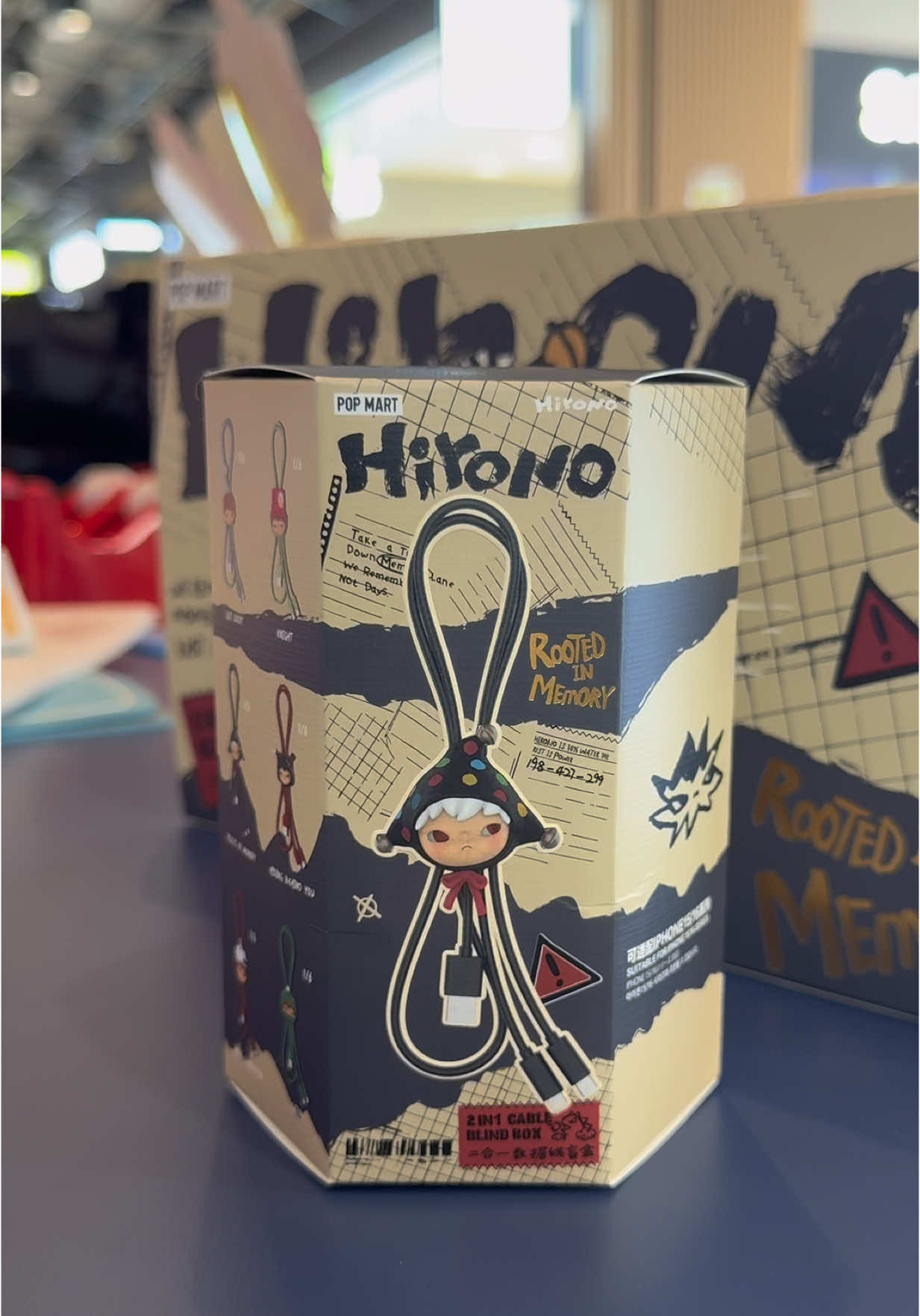สานชาร์จ Hirono 2 in 1 Rooted in memory #hirono #cable #arttoy 