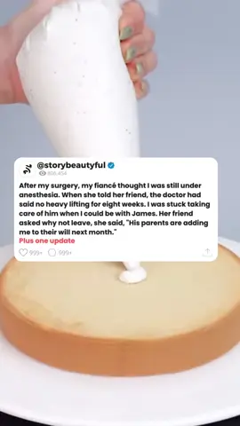 After my surgery, my fiancée thought I was still under anesthesia when she told her friend. The doctor said no heavy lifting for eight weeks.I’m stuck taking care of him when I could be with James. Her friend asked why not leave. She said his parents are adding me to their will next month. #fyp #storytelling #reddit #redditstories #foryou 