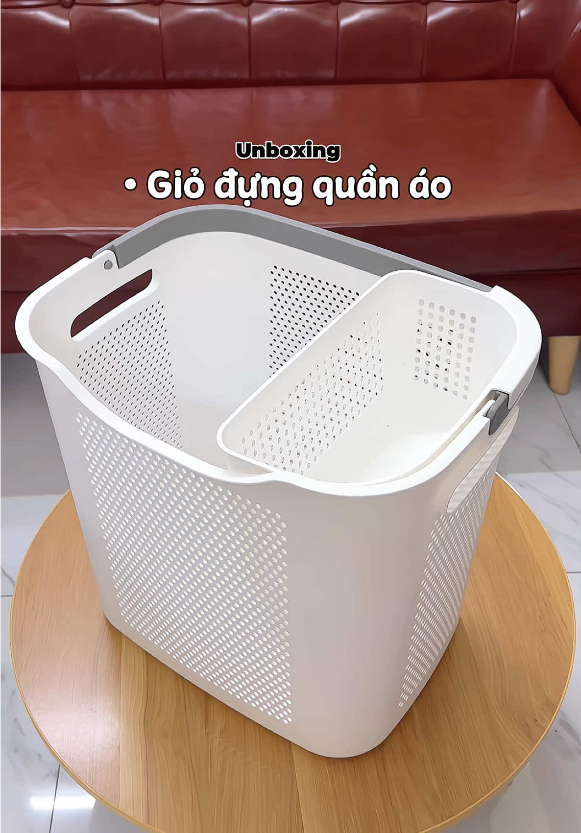 Giỏ đựng quần áo 🎀💓 #giodungquanao #dogiadung #giodungdo #review #minnriviu #muataitiktok 