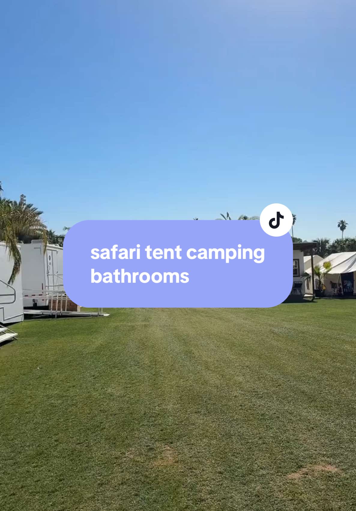 Safari camping at coachella. #coachella2025 #bratchella #coachellavalley #safari #ladygaga #camping #glamping #coachella #postmalone 