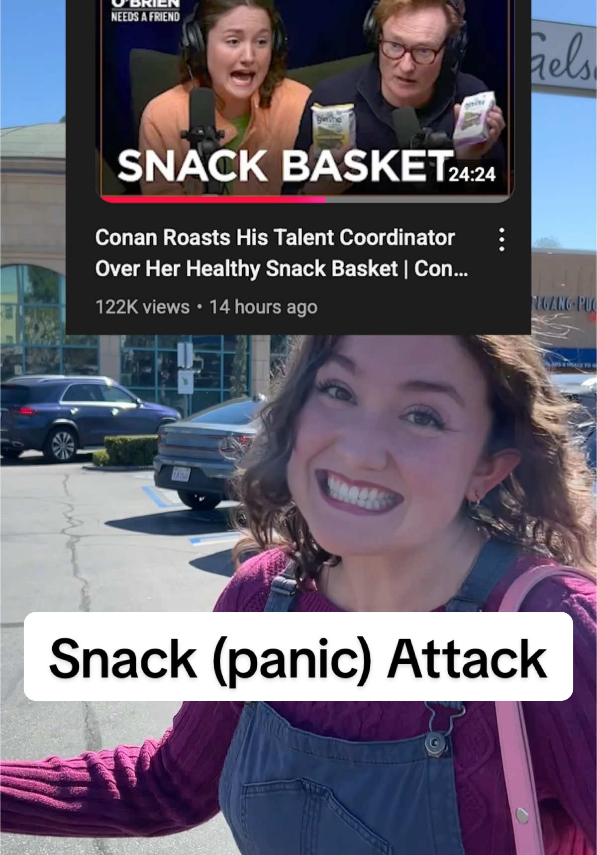 Come with me to make a snack basket for Conan! 🤩  #ConanOBrien #CONAF @Team Coco 