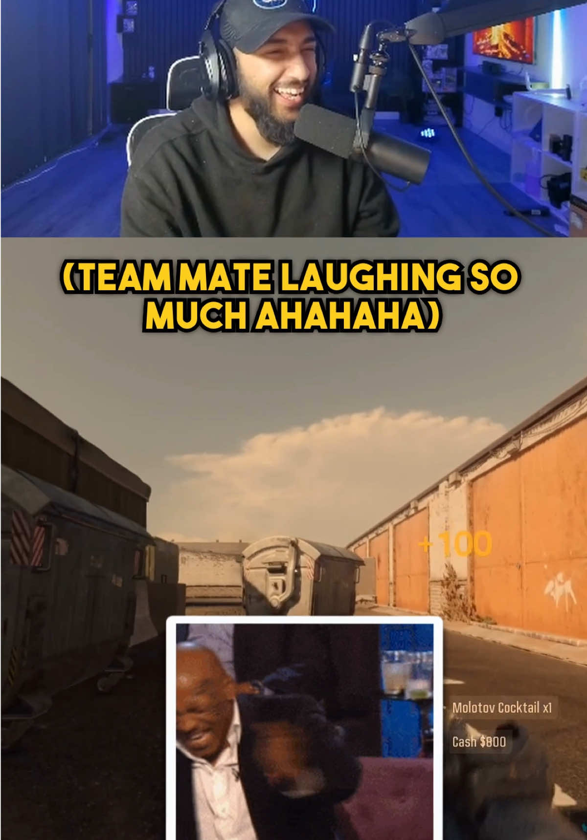🚨 Indian Troll Provides Technical Support and RPG to Funniest Teammate ever! 😂 #warzone #callofduty #rebirthisland #blackops6 #gaming #fyp #funny #verdansk 