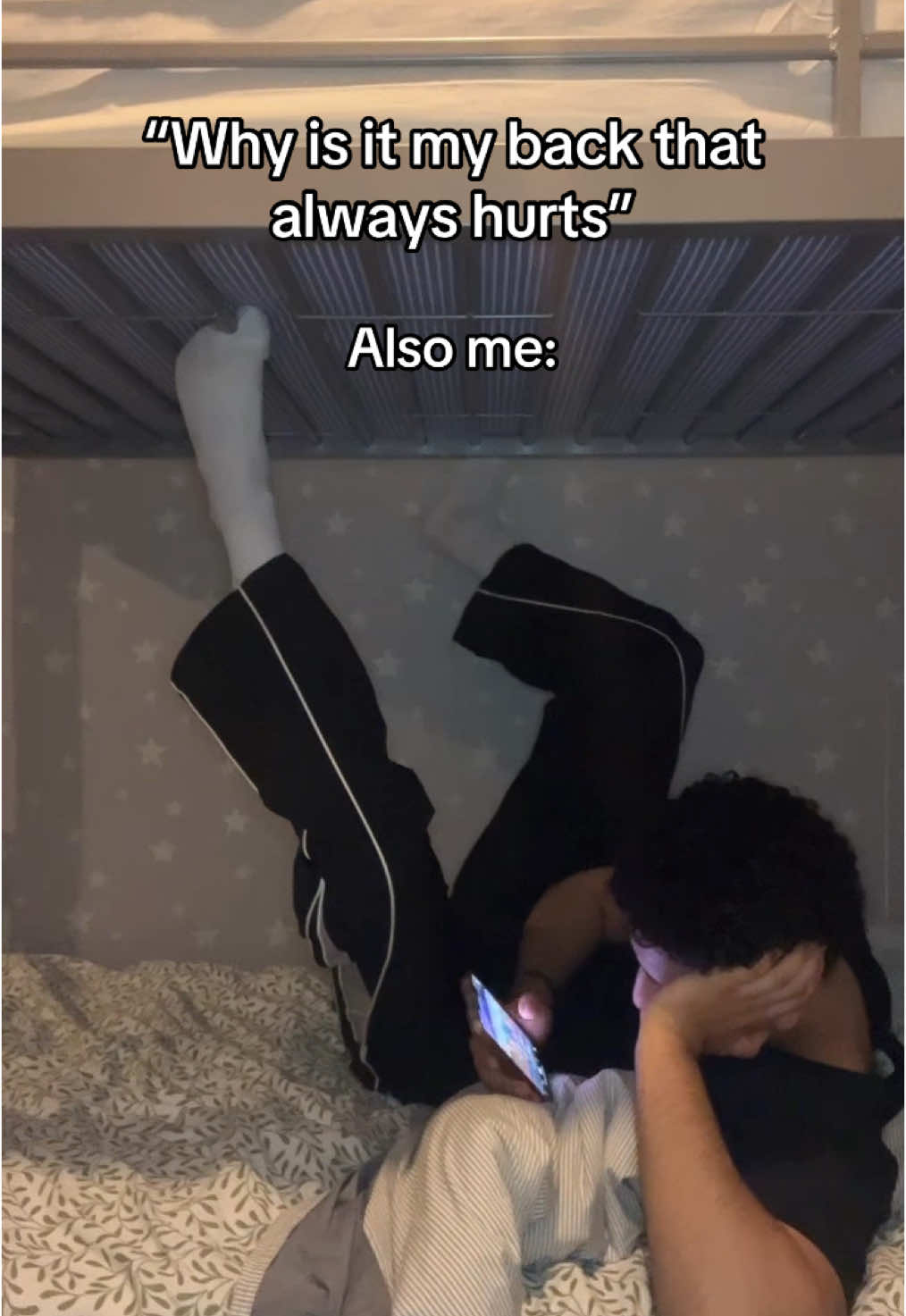It gets comfortable sometimes 😂😂#fyp #viral #relatable 