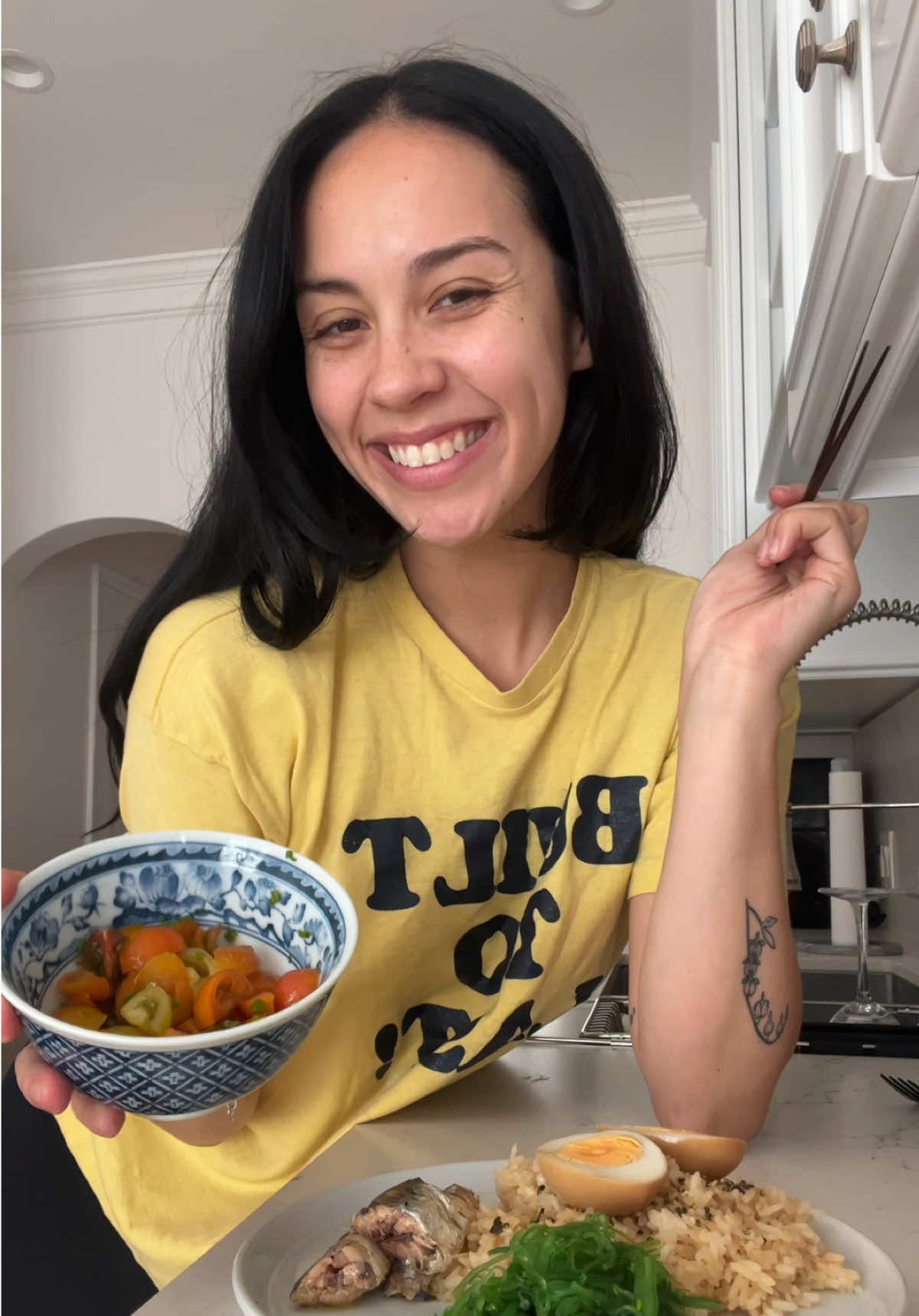 first cooking video in the new kitchen  <333