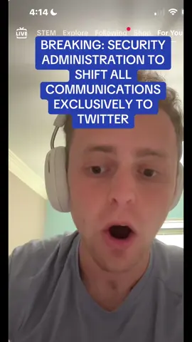 SECURITY ADMINISTRATION TO SHIFT ALL COMMUNICATIONS EXCLUSIVELY TO TWITTER