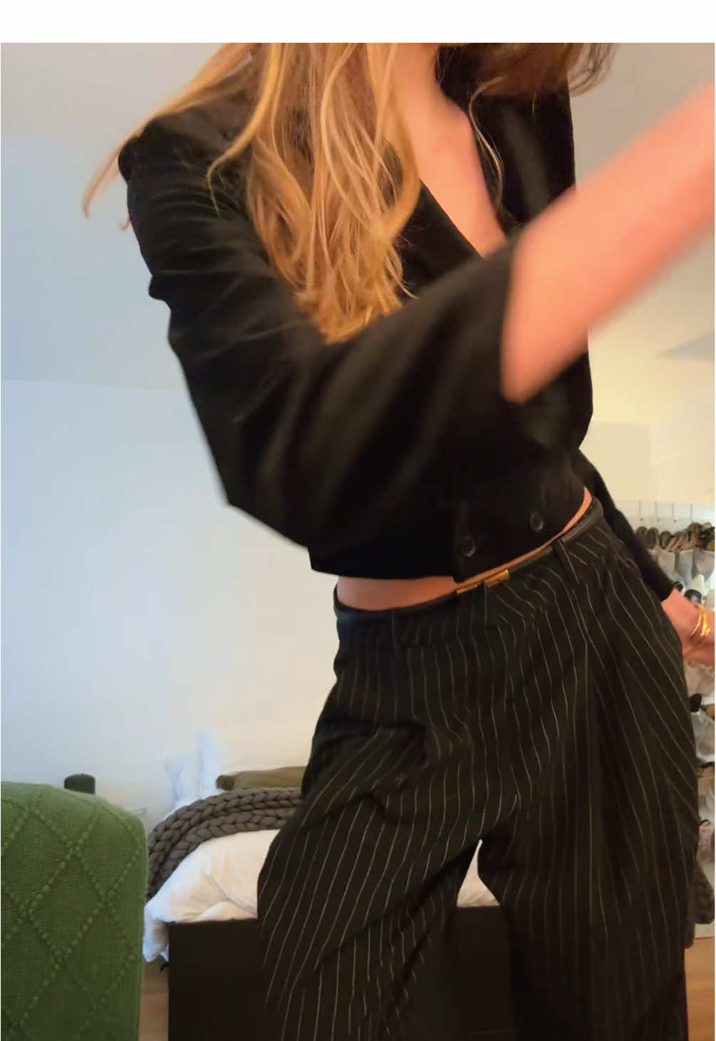 always ripping all the clothes out of my closet only to choose something black 