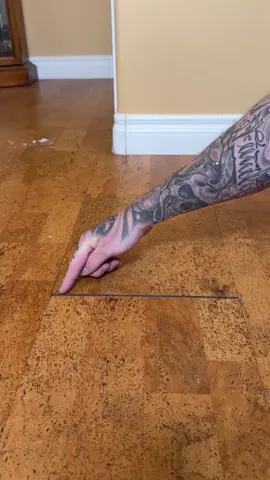 Got gaps in your floor? Here’s a quick way to fix them if you just can’t kick them back in • Make sure the lip is cleaned out, sometimes stuff gets in there. Put down some tape, use a block with some hot glue and push it down. • Next put a little bit of glue on the joint but not to much. Then give it a little tap tap • Then one was tricky because for some reason all the bottoms of the trims were siliconed, I thought they were hiding something but I guess the owner had them do it • I used the Ryobi glue gun here with the New Edge battery, it heats up super quick like a corded one would @RYOBI Tools USA  . . . #tools #construction #ryobi #ryobipartner #tips #tricks #DIY #repair #house #Home #floor #flooring