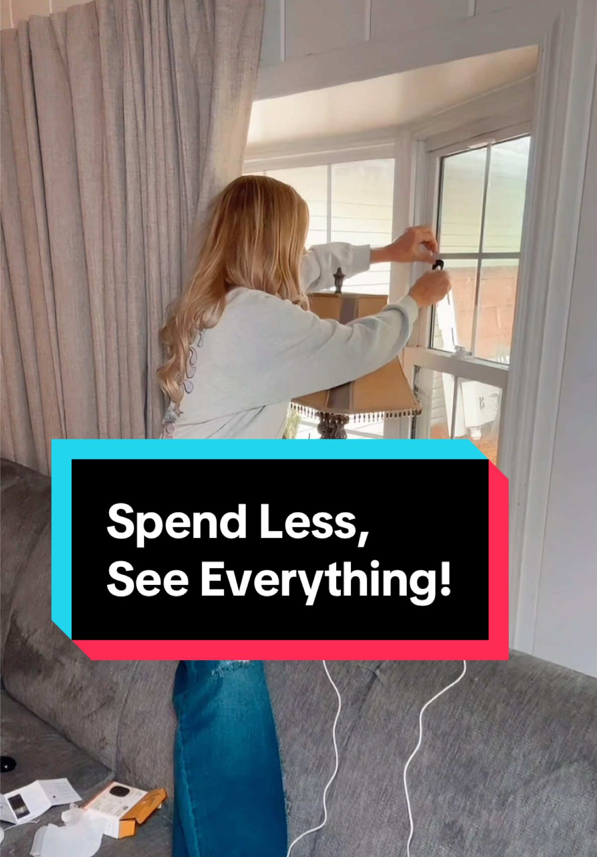 This $35 camera from @Girafit is the ultimate budget home security hack! Crystal-clear 2K video, night vision, motion alerts, and it sticks right to your window—no drilling, no hassle. Just plug, play, and protect. #HomeSecurity #SmartHomeGadgets #BudgetFinds #TikTokMadeMeBuyIt #TechTok #HomeHack #SecurityCamera #DIYHomeSecurity #GadgetGoals #SmartTech #TikTokTech #AffordableTech #ChromaMax #WirelessCamera #tiktokshopspringglowup  #tiktokshoptimetobloomfinds #ttslevelup #tiktokshopmothersday  #tiktokshopmemorialday #ttsdelightnow #giftguide  #tiktokshopcreatorpicks  #tiktokshoprestock 