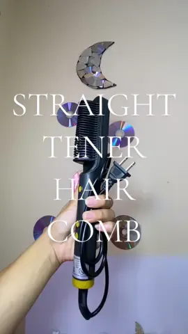 Hair straightener mabilis uminit at Madali gamitin perfect for everyday use ✨ #hairstraightenercomb #straighthaircomb #straightenercomb