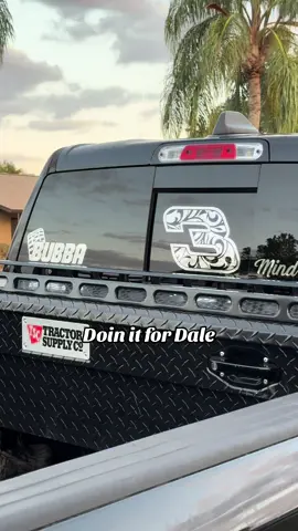 Doin it for Dale #3 #tiktokshop #foryoupage #trending #truckaccessories #decals @Crawford Decal Co LLC 