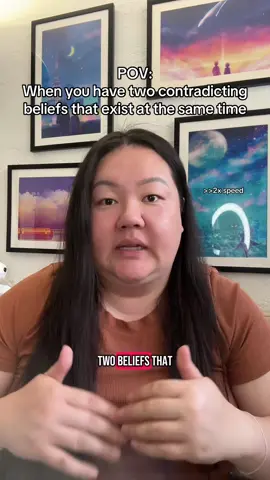 Dual belief systems are normal, but you have to be able to identify which one serves your highest and best, and which one acts as a deterrent. 