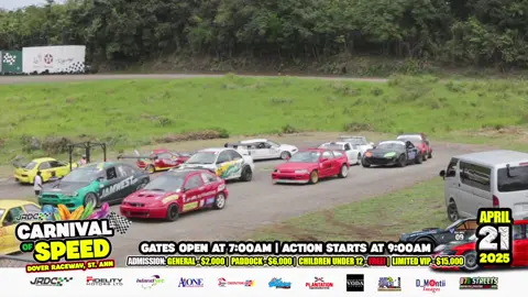 All roads lead to Dover Raceway this Easter Monday — April 21, 2025! The JRDC Carnival of Speed is back and better than ever! Buckle up for a full day of heart-pounding races, family fun, and non-stop vibes under the Jamaican sun. Kids under 12? They get in FREE! So bring the whole crew and make some unforgettable memories. General Admission just got $1000 cheaper — because we believe everyone deserves to feel the rush. But hurry… this special offer won’t last long! Catch the preview video or DM us @JRDC876 for all the details. #876streets #JRDC #DoverRaceway #CarnivalOfSpeed #JamaicaMotorsport #FamilyFun #RaceDayVibes #EasterWeekend