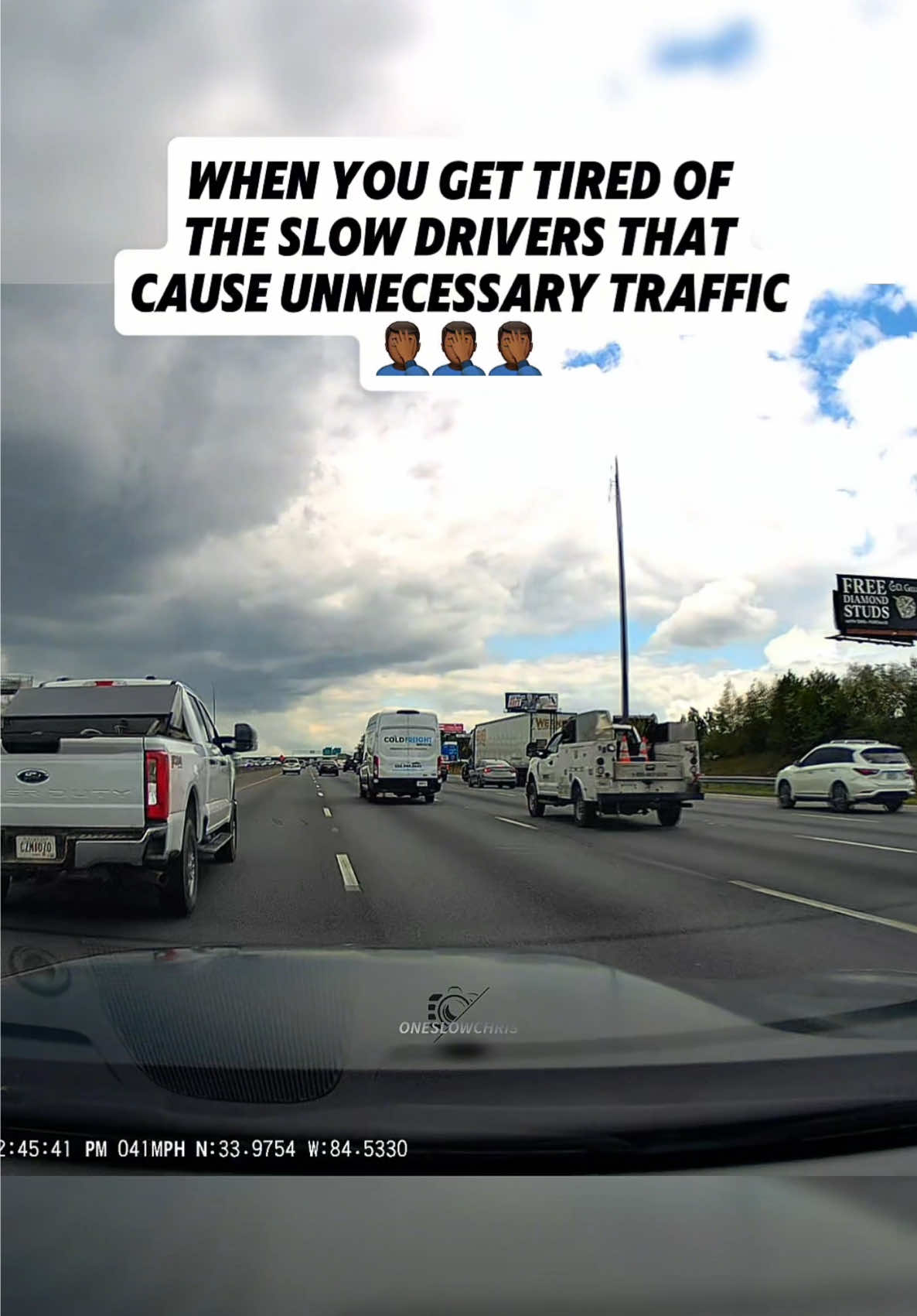 Just be causing traffic for no reason 😂