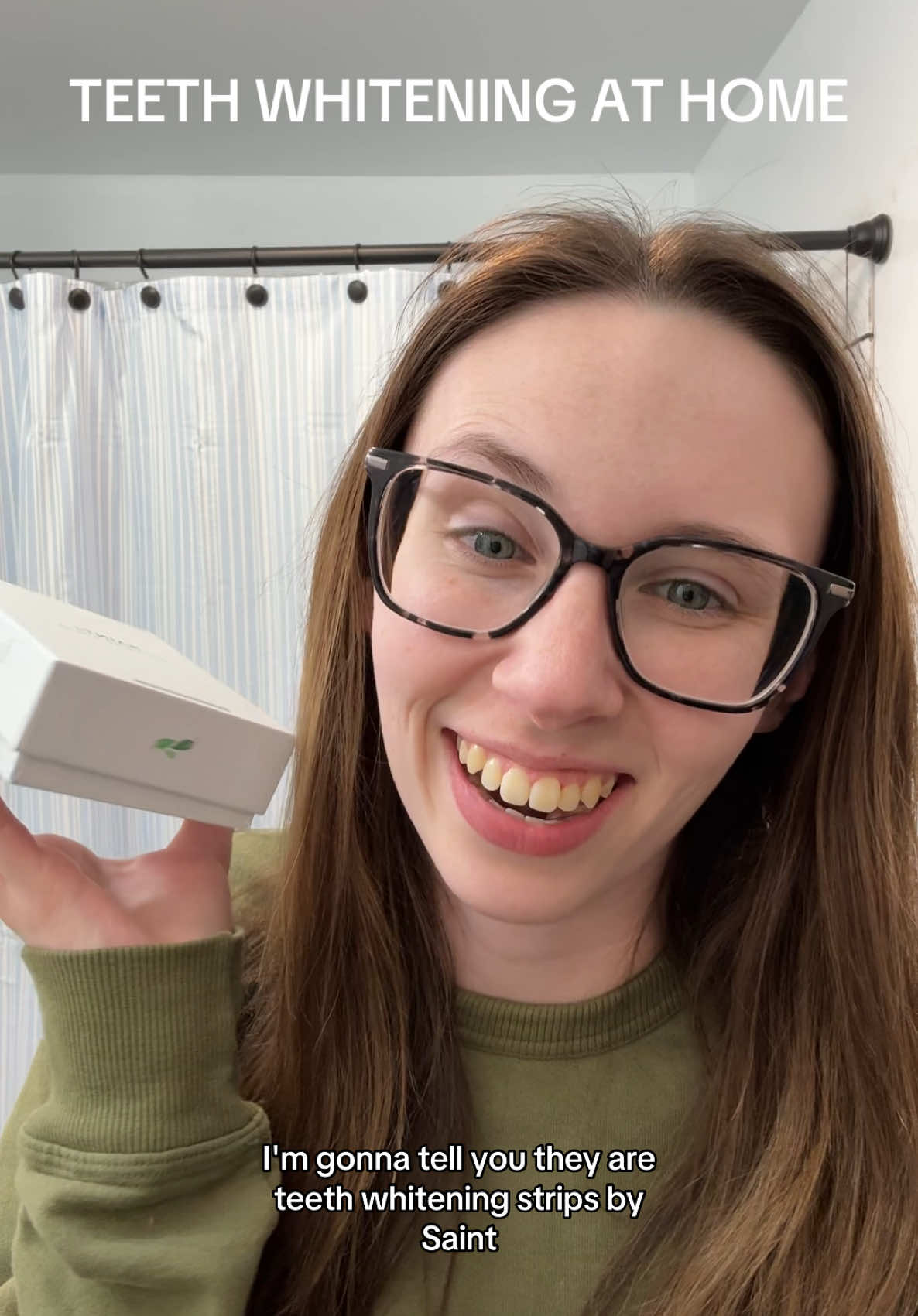 Whitening Strips that are nontoxic???? Go get them while they are on sale in the orange shopping link! #saintwhiteningstrips #whiteningstrips #teethwhitening #teethtok #tiktokshop #tiktokshopspringglowup 