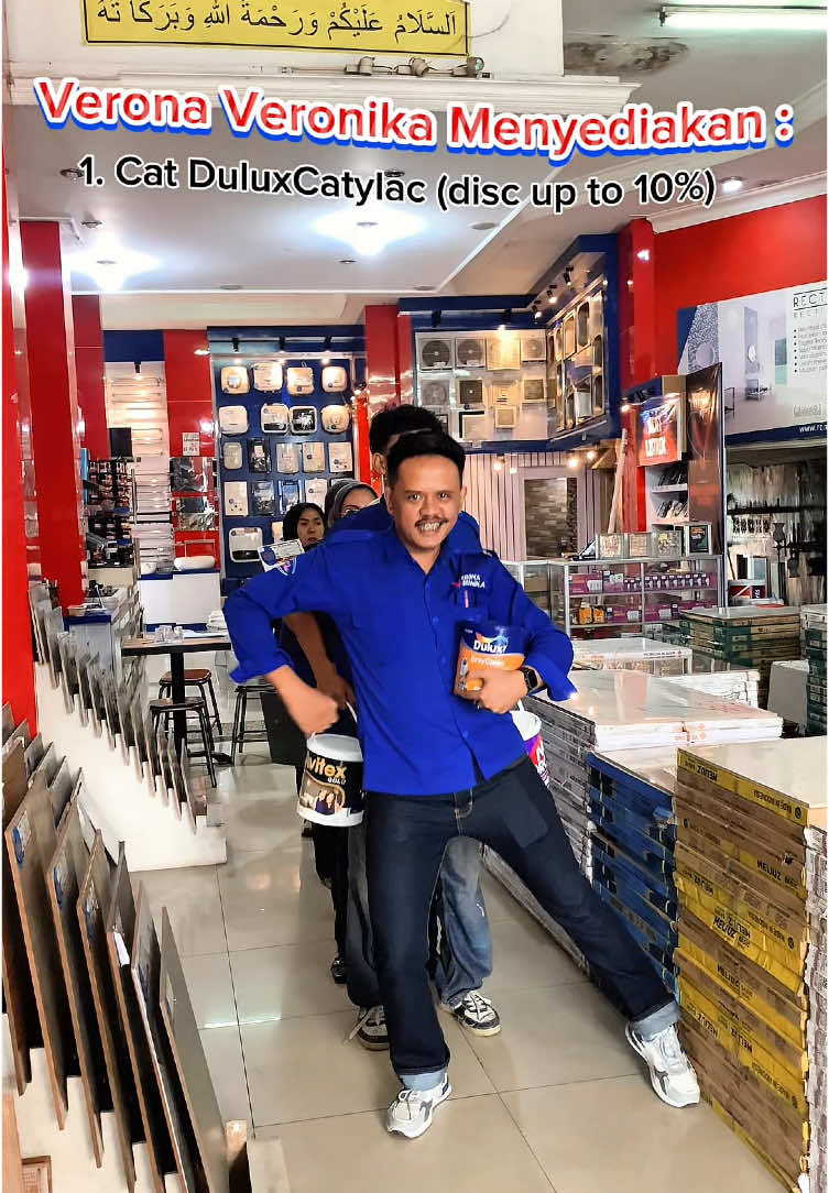 Tersedia di cabang : 📍Verona Cabang Padasuka, Cimahi 📍Verona Cabang Cihampelas, Cililin 📍Verona Cabang Cikalong Jangan lupa mampir dan belanja yaa😚 . . . #funny#2025#cucigudang#gratisongkir#CapCut#granit#granitek#keramik#pintu#ikad#modenadecor#40x40#50x50#eleganza#casanza#CapCut#keramikroman#roman##lshower#keran#murah#akhirtahun#murahmeriah#cat#cattembok#dulux#avian#asianpaint#promoawaltahun#cucigudang#sanitary#closet#closetjongkok#closetduduk#wasser#showerjet#capcut#murahbanget#murah#spesialakhirtahun#fyp#fyp÷viral #fypシ゚ #masyaallah #kocak #masyaallahtabarakallah #viral#cikalong#marketing#timmarketingpromo #murahbanget#desember#keramikcutting#keramikpascal#mulia#keramikmuliahappy##funnymoment#funnyvideo#jkt48