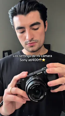 Aquí tienen friends los ajustes de mi #sonya6400 #camera #settings @Sony 
